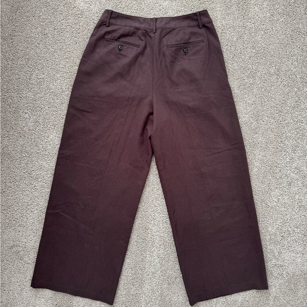 Madewell Harper wide leg pant sz 10 - Picture 6 of 8